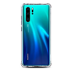 Custodia Silicone Trasparente Ultra Sottile Morbida K05 per Huawei P30 Pro Chiaro