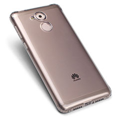 Custodia Silicone Trasparente Ultra Sottile Morbida per Huawei Nova Smart Grigio