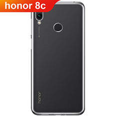 Custodia Silicone Trasparente Ultra Sottile Morbida T02 per Huawei Honor Play 8C Chiaro