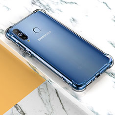Custodia Silicone Trasparente Ultra Sottile Morbida T02 per Samsung Galaxy A8s SM-G8870 Chiaro