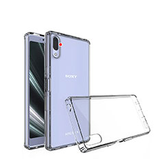 Custodia Silicone Trasparente Ultra Sottile Morbida T02 per Sony Xperia L3 Chiaro