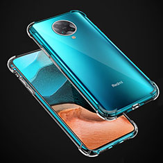 Custodia Silicone Trasparente Ultra Sottile Morbida T02 per Xiaomi Poco F2 Pro Chiaro