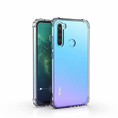 Custodia Silicone Trasparente Ultra Sottile Morbida T02 per Xiaomi Redmi Note 8 (2021) Chiaro