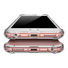 Custodia Silicone Trasparente Ultra Sottile Morbida T03 per Apple iPhone 6 Plus Chiaro