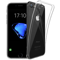 Custodia Silicone Trasparente Ultra Sottile Morbida T03 per Apple iPhone SE3 2022 Chiaro