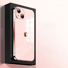 Custodia Silicone Trasparente Ultra Sottile Morbida T04 per Apple iPhone 13 Mini Chiaro