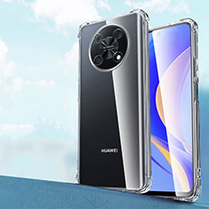 Custodia Silicone Trasparente Ultra Sottile Morbida T04 per Huawei Enjoy 50 Pro Chiaro