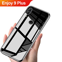 Custodia Silicone Trasparente Ultra Sottile Morbida T04 per Huawei Enjoy 9 Plus Chiaro