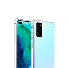 Custodia Silicone Trasparente Ultra Sottile Morbida T04 per Huawei Honor View 30 Pro 5G Chiaro