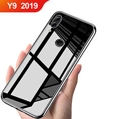 Custodia Silicone Trasparente Ultra Sottile Morbida T04 per Huawei Y9 (2019) Chiaro