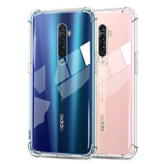 Custodia Silicone Trasparente Ultra Sottile Morbida T04 per Oppo Reno2 Chiaro