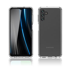 Custodia Silicone Trasparente Ultra Sottile Morbida T04 per Samsung Galaxy A04s Chiaro