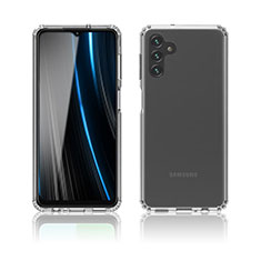 Custodia Silicone Trasparente Ultra Sottile Morbida T04 per Samsung Galaxy A13 5G Chiaro