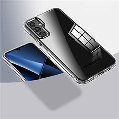 Custodia Silicone Trasparente Ultra Sottile Morbida T04 per Samsung Galaxy A14 4G Chiaro