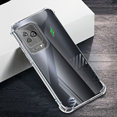 Custodia Silicone Trasparente Ultra Sottile Morbida T04 per Xiaomi Black Shark 5 5G Chiaro