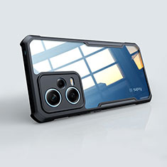 Custodia Silicone Trasparente Ultra Sottile Morbida T04 per Xiaomi Redmi Note 12 5G Nero