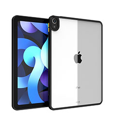 Custodia Silicone Trasparente Ultra Sottile Morbida T06 per Apple iPad Air 4 10.9 (2020) Nero
