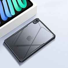 Custodia Silicone Trasparente Ultra Sottile Morbida T06 per Apple iPad Mini 6 Nero