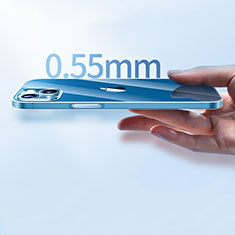 Custodia Silicone Trasparente Ultra Sottile Morbida T06 per Apple iPhone 13 Mini Chiaro