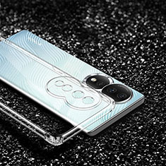 Custodia Silicone Trasparente Ultra Sottile Morbida T06 per Huawei Honor 80 5G Chiaro