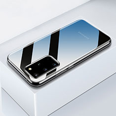 Custodia Silicone Trasparente Ultra Sottile Morbida T06 per Samsung Galaxy S20 Plus Chiaro