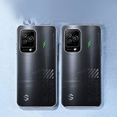 Custodia Silicone Trasparente Ultra Sottile Morbida T06 per Xiaomi Black Shark 5 5G Chiaro