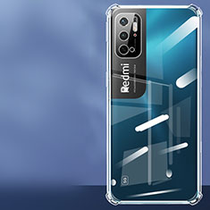 Custodia Silicone Trasparente Ultra Sottile Morbida T06 per Xiaomi POCO M3 Pro 5G Chiaro