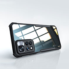 Custodia Silicone Trasparente Ultra Sottile Morbida T06 per Xiaomi Poco X4 NFC Nero