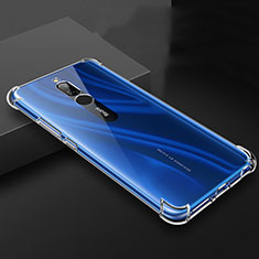 Custodia Silicone Trasparente Ultra Sottile Morbida T06 per Xiaomi Redmi 8 Chiaro