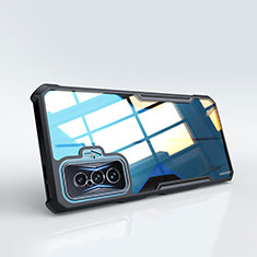 Custodia Silicone Trasparente Ultra Sottile Morbida T06 per Xiaomi Redmi K50 Gaming 5G Nero