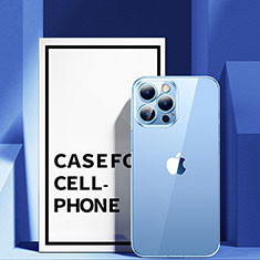 Custodia Silicone Trasparente Ultra Sottile Morbida T07 per Apple iPhone 13 Pro Chiaro