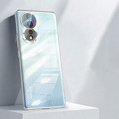 Custodia Silicone Trasparente Ultra Sottile Morbida T07 per Huawei Honor 80 5G Chiaro