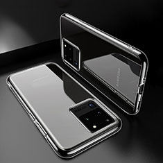 Custodia Silicone Trasparente Ultra Sottile Morbida T07 per Samsung Galaxy S20 Ultra Chiaro