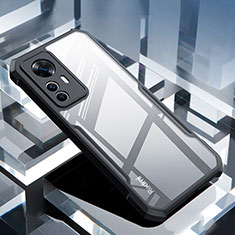 Custodia Silicone Trasparente Ultra Sottile Morbida T07 per Xiaomi Mi 12T Pro 5G Nero