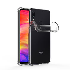 Custodia Silicone Trasparente Ultra Sottile Morbida T07 per Xiaomi Redmi Note 7 Pro Chiaro