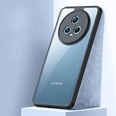 Custodia Silicone Trasparente Ultra Sottile Morbida T08 per Huawei Honor Magic5 5G Nero