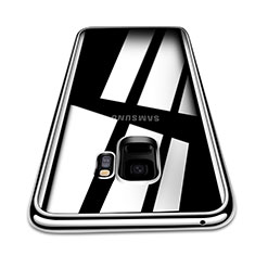 Custodia Silicone Trasparente Ultra Sottile Morbida T08 per Samsung Galaxy S9 Chiaro