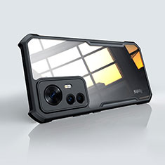 Custodia Silicone Trasparente Ultra Sottile Morbida T08 per Xiaomi Mi 12T Pro 5G Nero