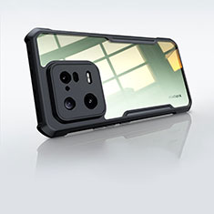 Custodia Silicone Trasparente Ultra Sottile Morbida T08 per Xiaomi Mi 13 5G Nero