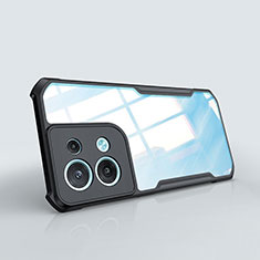Custodia Silicone Trasparente Ultra Sottile Morbida T08 per Xiaomi Redmi Note 13 5G Nero