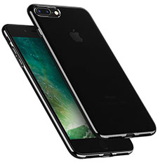 Custodia Silicone Trasparente Ultra Sottile Morbida T09 per Apple iPhone 7 Plus Chiaro