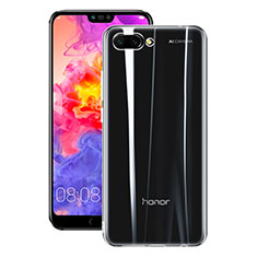 Custodia Silicone Trasparente Ultra Sottile Morbida T10 per Huawei Honor 10 Chiaro