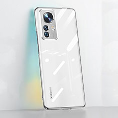 Custodia Silicone Trasparente Ultra Sottile Morbida T10 per Xiaomi Mi 12 5G Chiaro