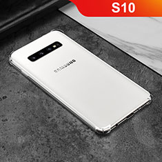 Custodia Silicone Trasparente Ultra Sottile Morbida T11 per Samsung Galaxy S10 5G Chiaro