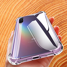 Custodia Silicone Trasparente Ultra Sottile Morbida T14 per Xiaomi Mi 9 Chiaro