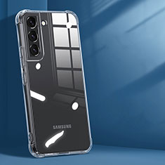 Custodia Silicone Trasparente Ultra Sottile Morbida T15 per Samsung Galaxy S22 5G Chiaro