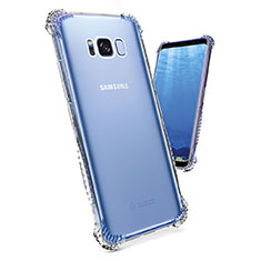 Custodia Silicone Trasparente Ultra Sottile Morbida T19 per Samsung Galaxy S8 Plus Chiaro