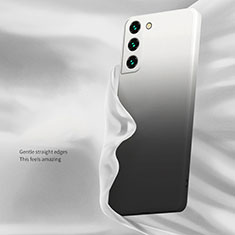 Custodia Silicone Ultra Sottile Cover Morbida Sfumato per Samsung Galaxy S21 5G Nero