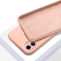 Custodia Silicone Ultra Sottile Morbida 360 Gradi Cover C01 per Apple iPhone 11 Rosa