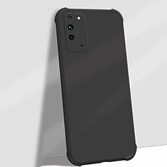 Custodia Silicone Ultra Sottile Morbida 360 Gradi Cover C01 per Huawei Honor X10 5G Nero